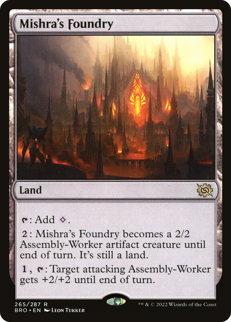 Mishra's Foundry [The Brothers' War]-1