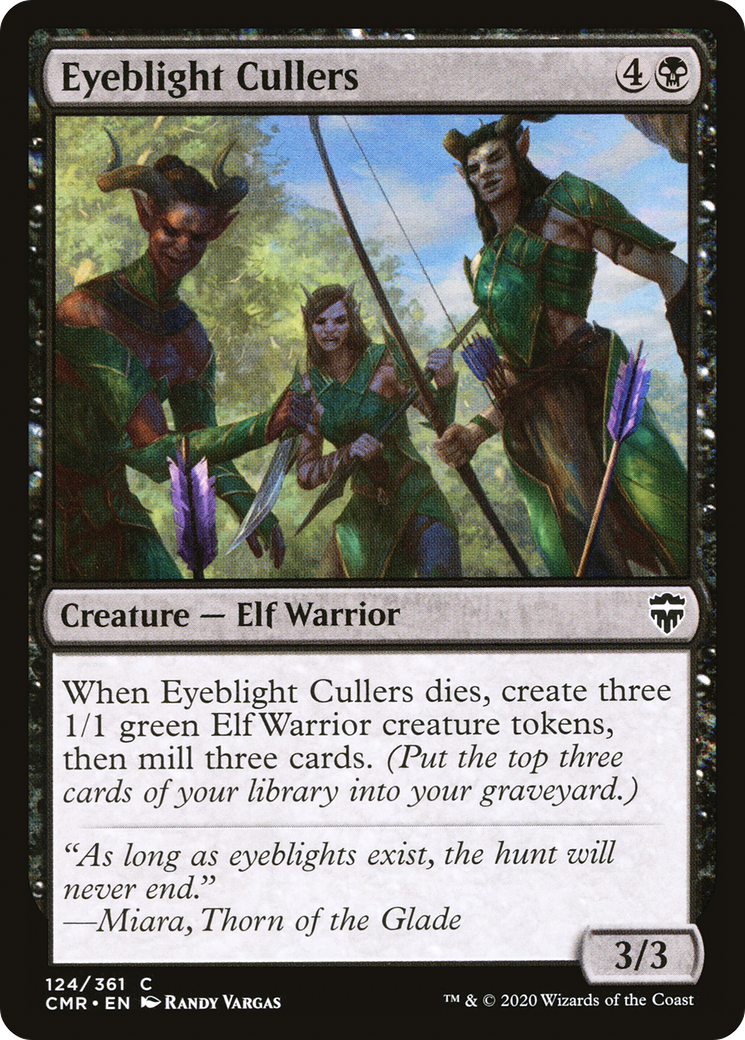 Eyeblight Cullers [Commander Legends]-1