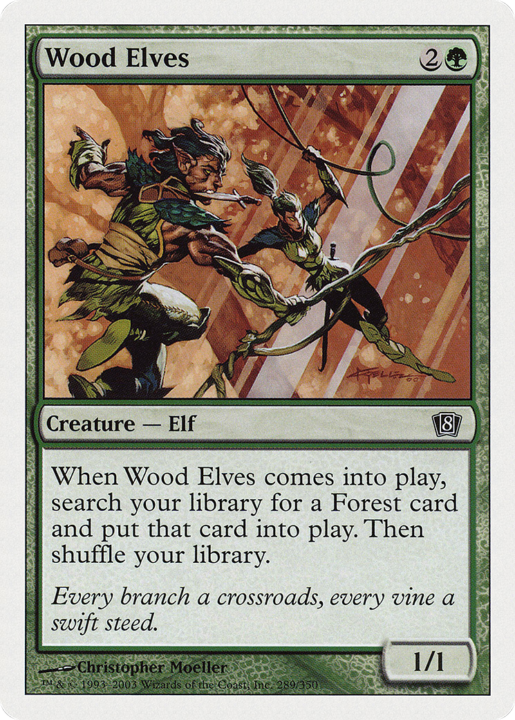 Wood Elves (8ED-289) - 8th Edition-1