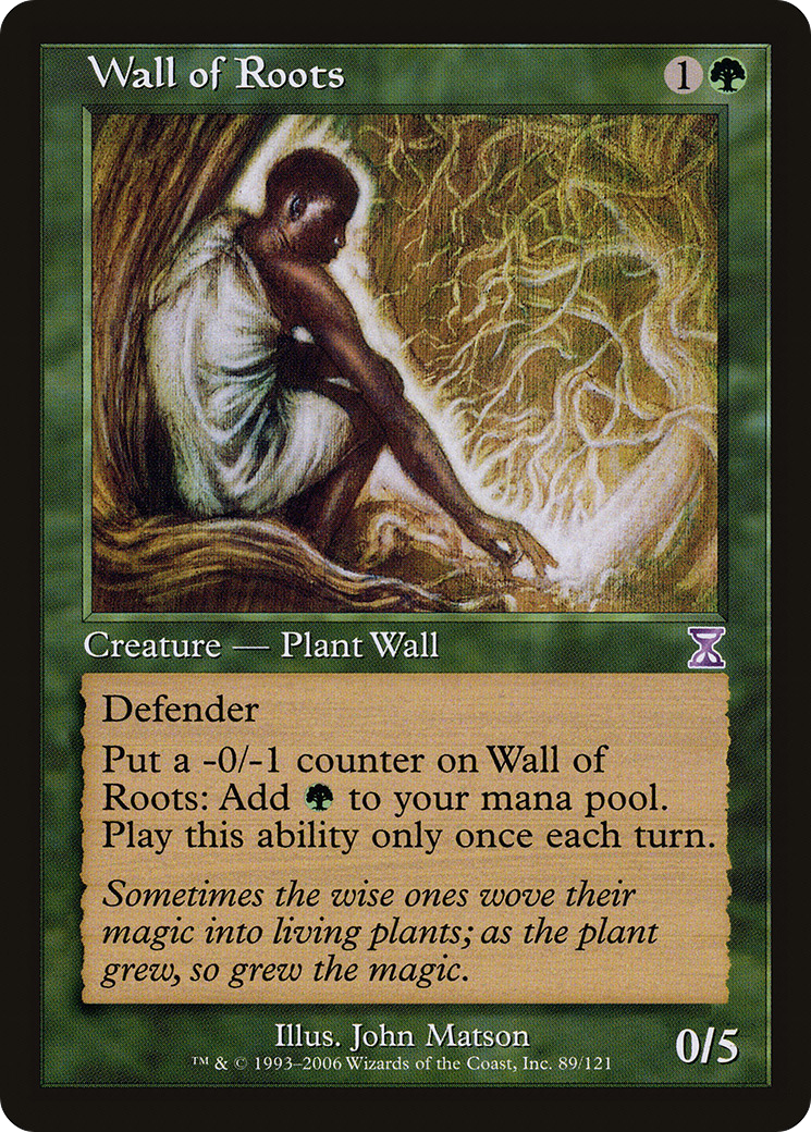 Wall of Roots (TSB-089) - Time Spiral Timeshifted-1