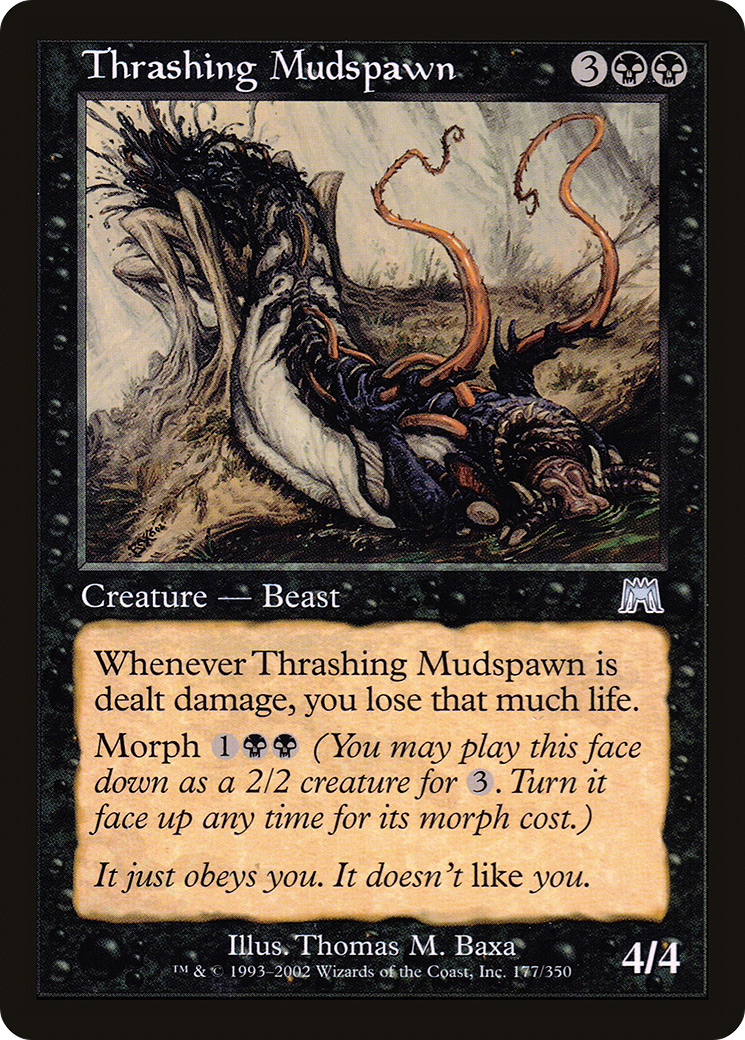 Thrashing Mudspawn [Onslaught]-1