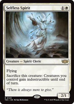 Selfless Spirit [Tarkir: Dragonstorm Commander]-1