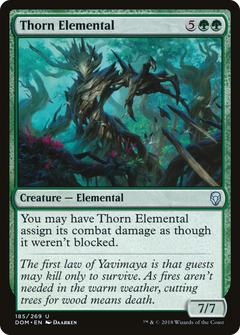 Thorn Elemental [Dominaria]-1