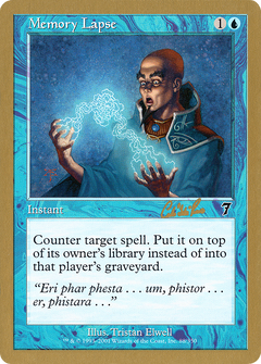 Memory Lapse - 2002 Carlos Romao (7ED) (WCD-) - World Championship Decks 2002-1