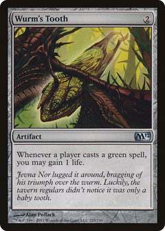 Wurm's Tooth (M12-223) - Magic 2012 Foil-1