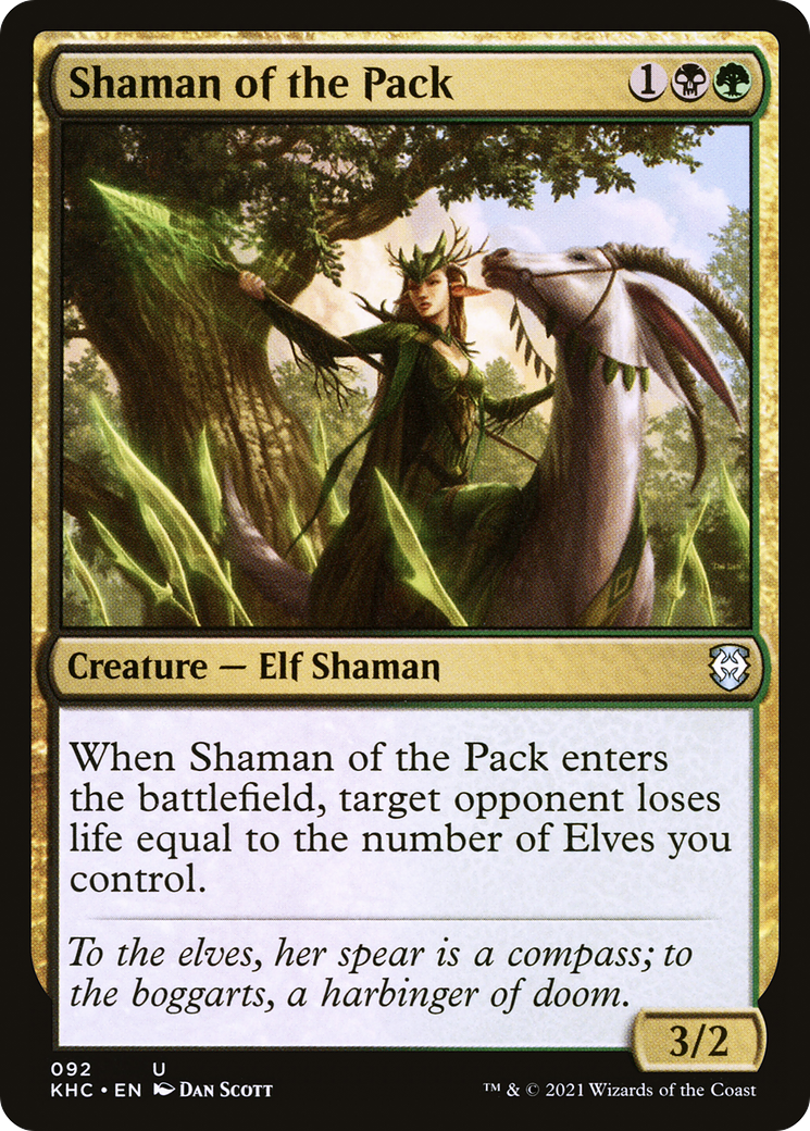 Shaman of the Pack [Kaldheim Commander]-1