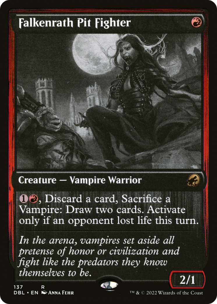 Falkenrath Pit Fighter [Innistrad: Double Feature]-1