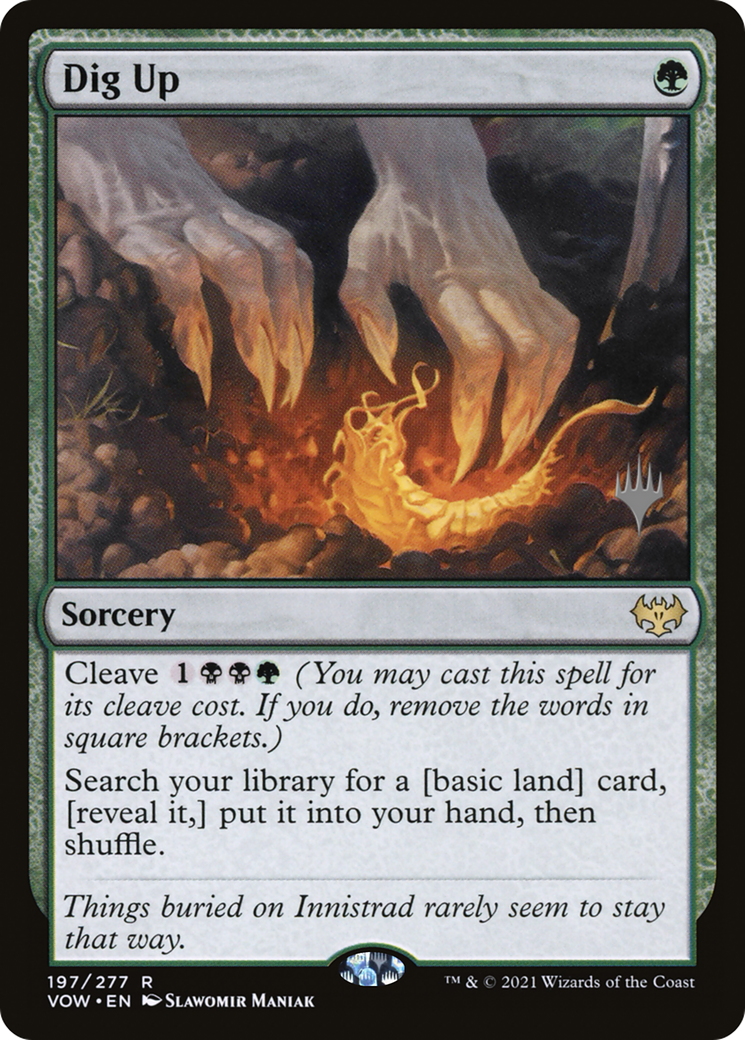 Dig Up (Promo Pack) [Innistrad: Crimson Vow Promos]-1