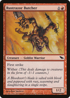 Rustrazor Butcher [Shadowmoor]-1