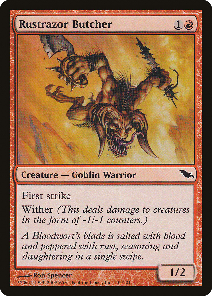 Rustrazor Butcher [Shadowmoor]-1