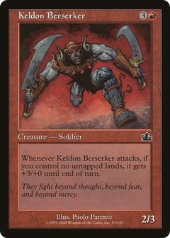 Keldon Berserker [Prophecy]-1