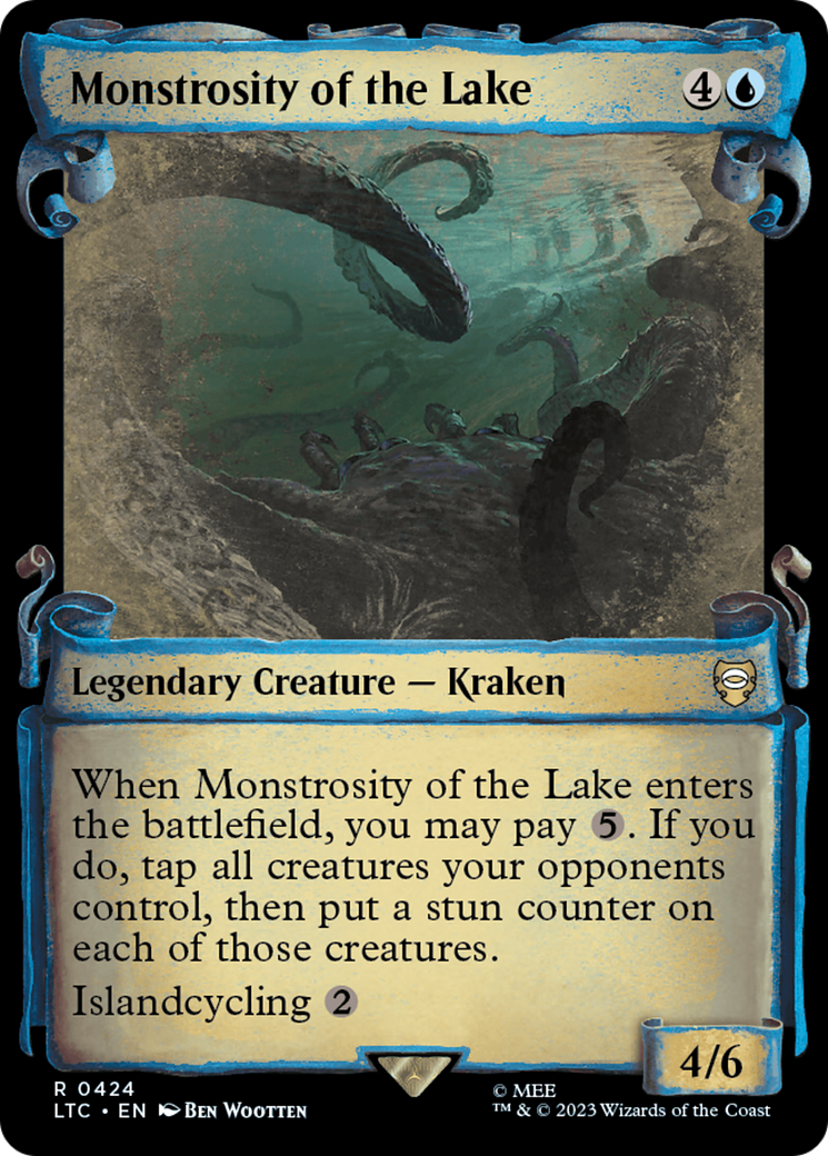 Monstrosity of the Lake [The Lord of the Rings: Tales of Middle-Earth Commander Showcase Scrolls]-1