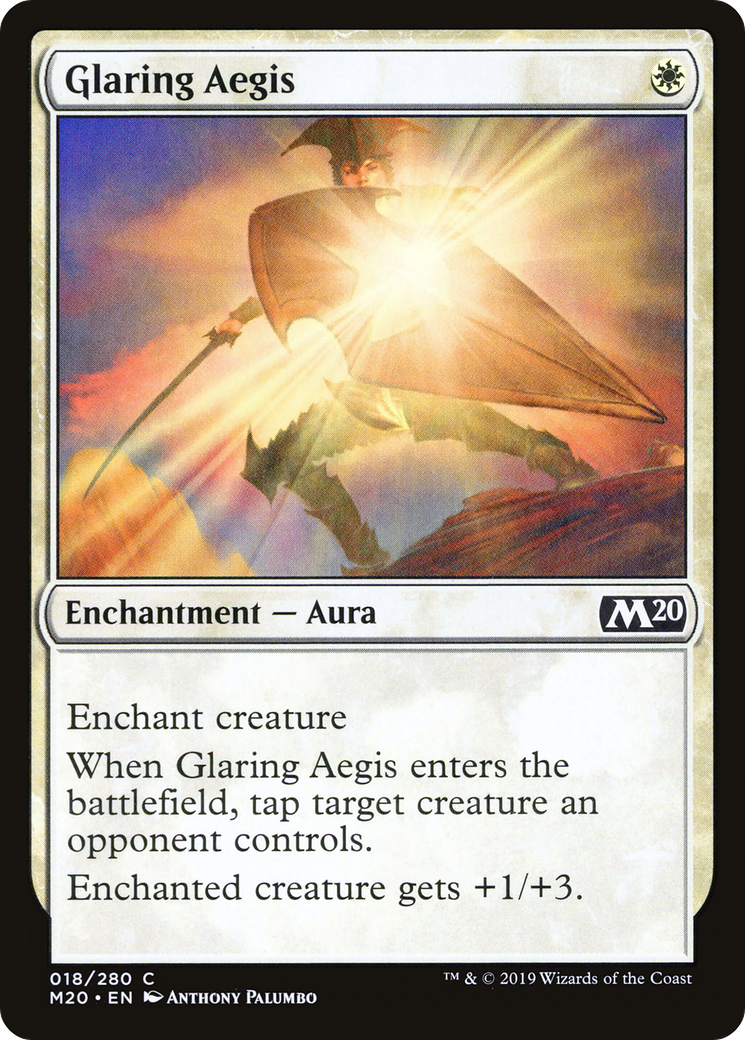 Glaring Aegis [Core Set 2020]-1