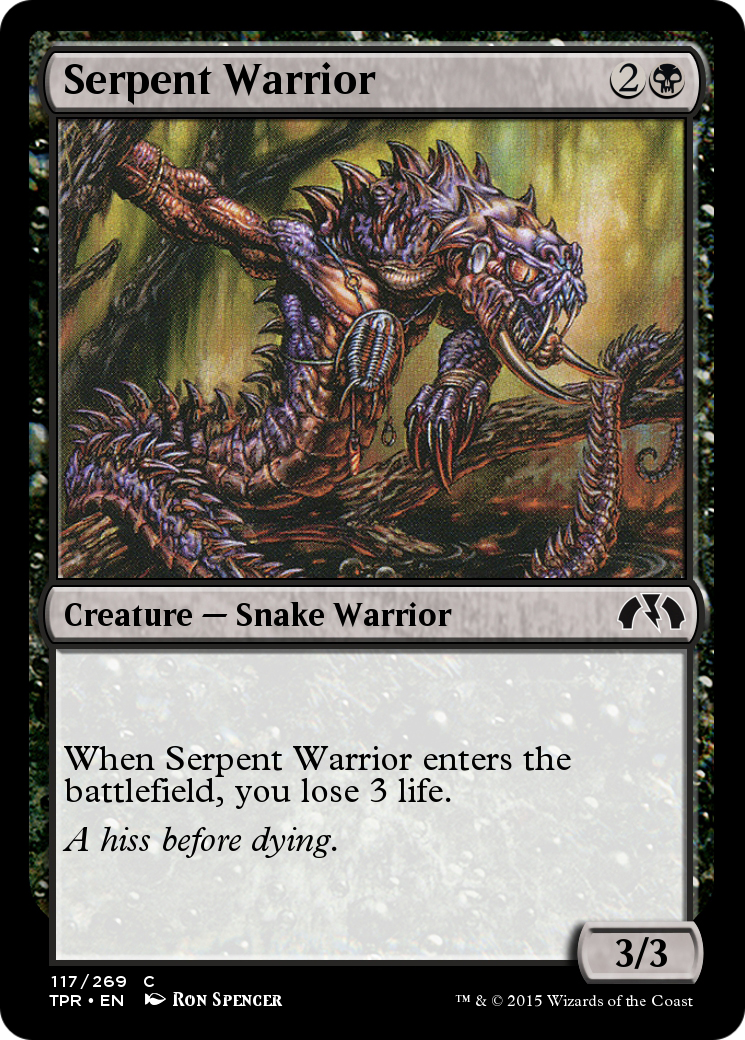 Serpent Warrior (TPR-117) - Tempest Remastered-1