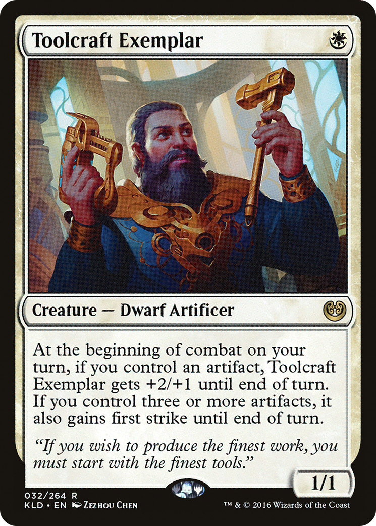Toolcraft Exemplar (KLD-032) - Kaladesh Foil-1