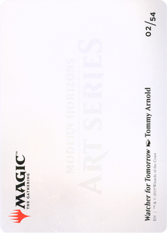 Watcher for Tomorrow // Watcher for Tomorrow (AMH1-002) - Modern Horizons Art Series (Borderless)-2