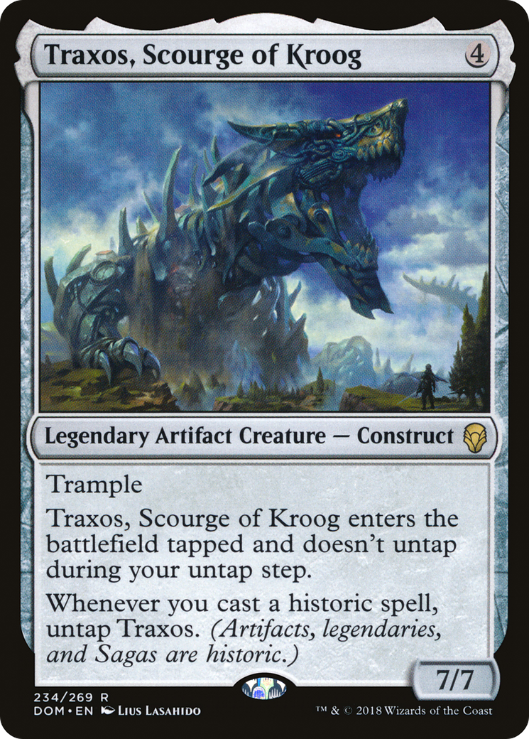 Traxos, Scourge of Kroog (DOM-234) - Dominaria-1