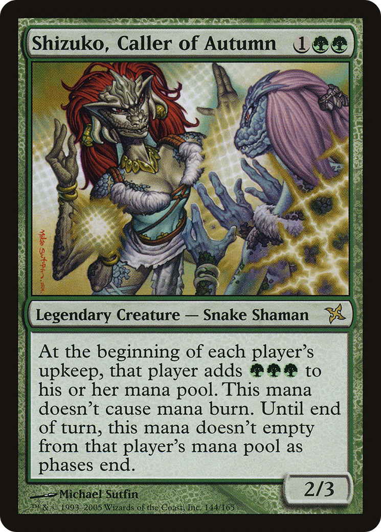 Shizuko, Caller of Autumn [Betrayers of Kamigawa]-1