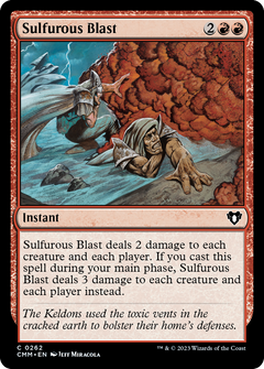Sulfurous Blast [Commander Masters]-1
