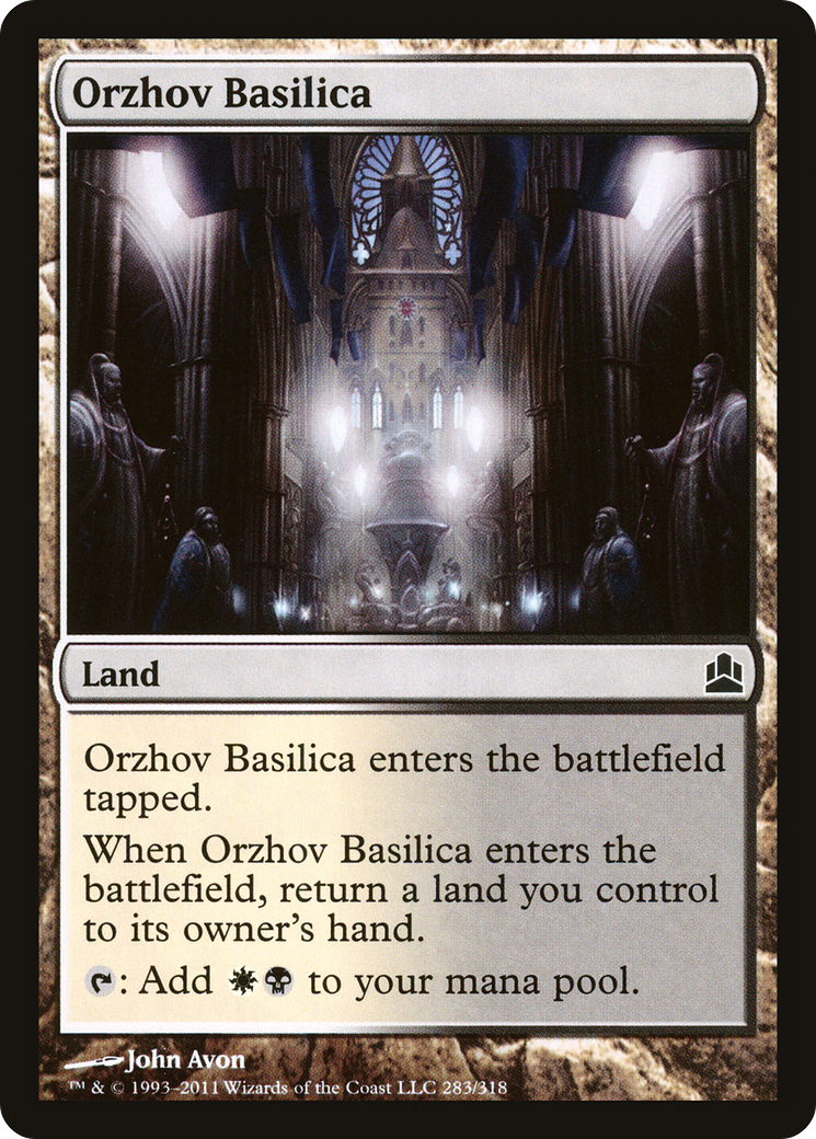 Orzhov Basilica [Commander 2011]-1