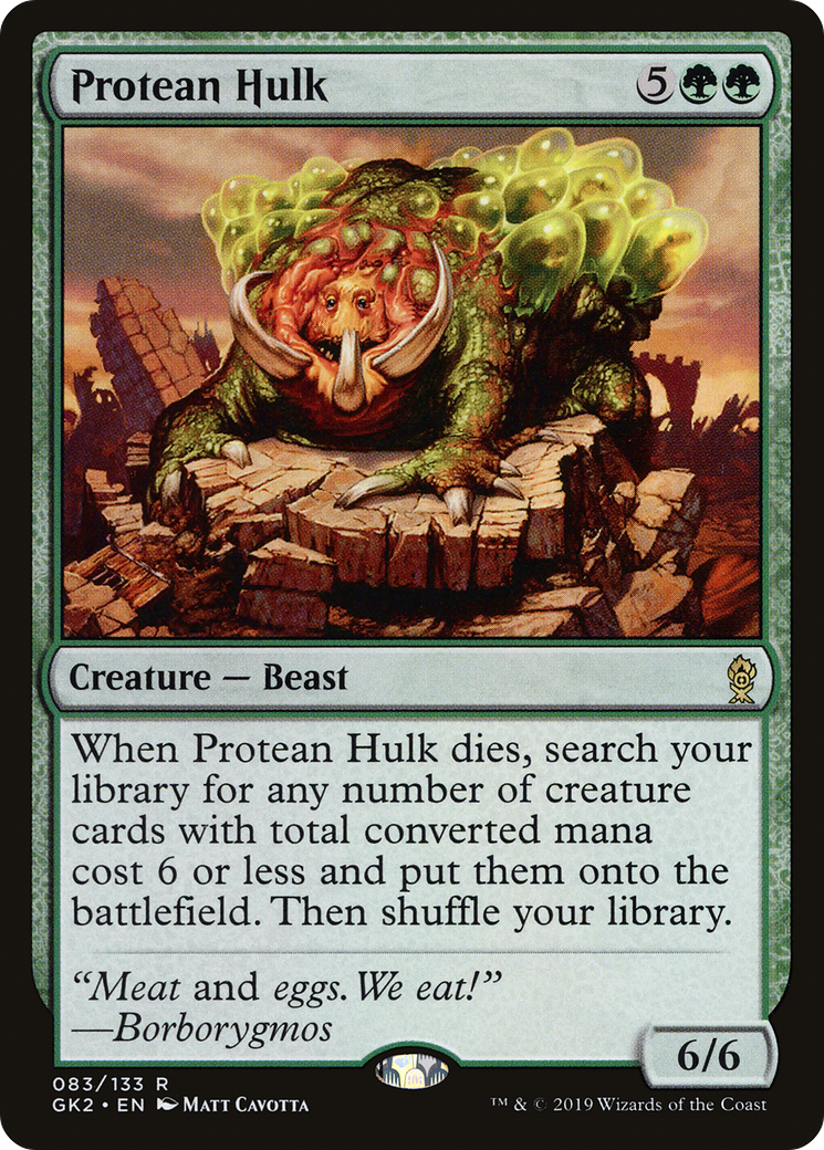 Protean Hulk [Ravnica Allegiance Guild Kit]-1