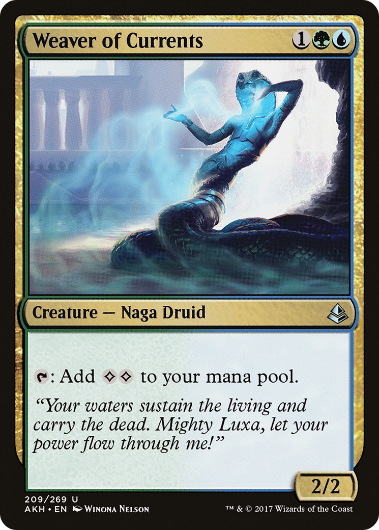 Weaver of Currents (AKH-209) - Amonkhet-1