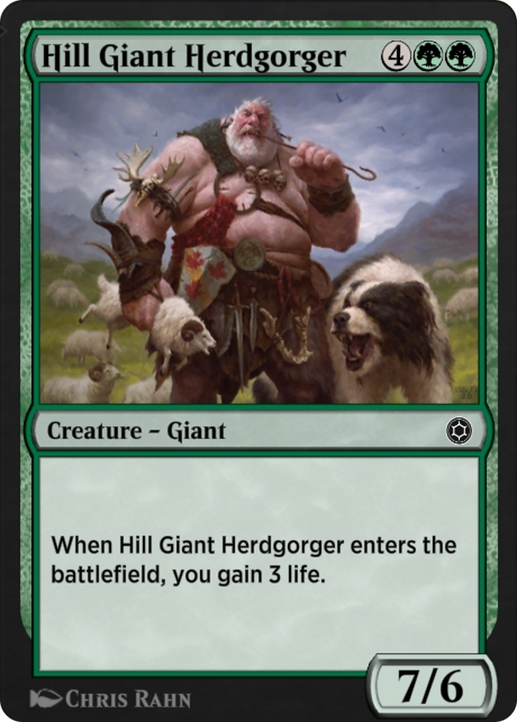 Hill Giant Herdgorger (HBG-213) - Alchemy Horizons: Baldur's Gate-1
