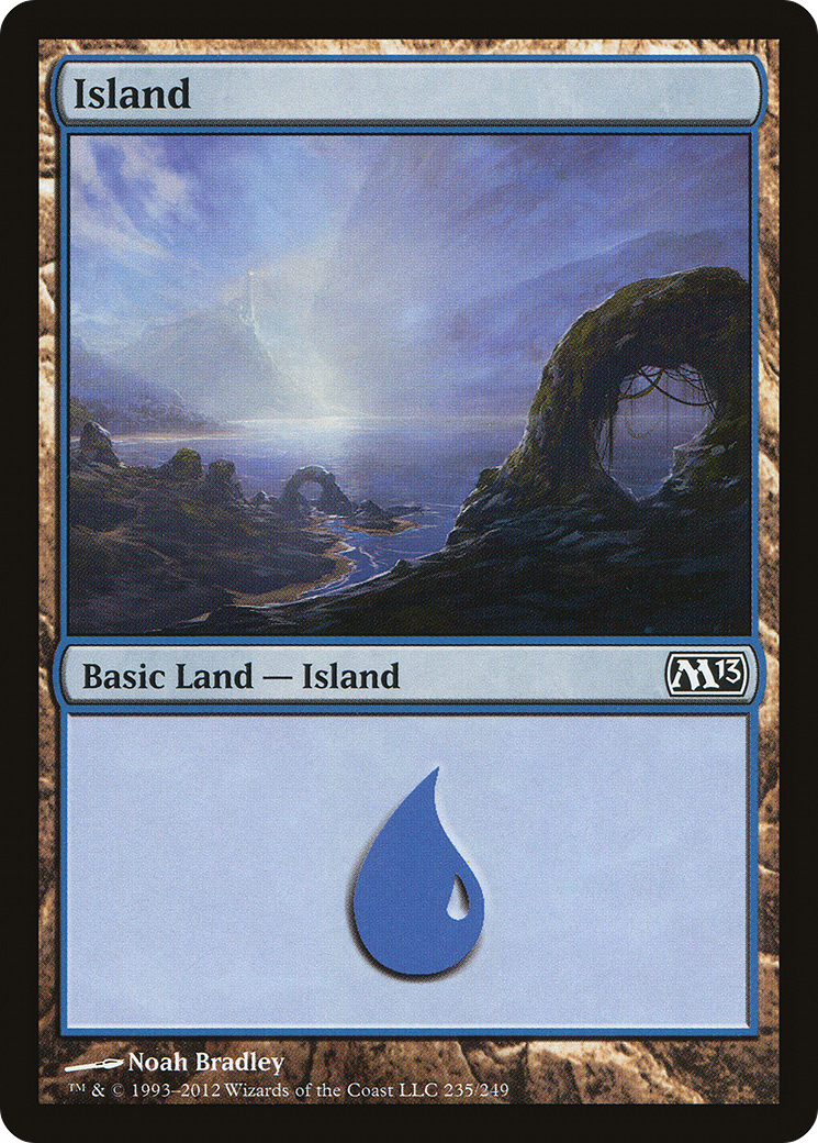 Island (235) [Magic 2013]-1
