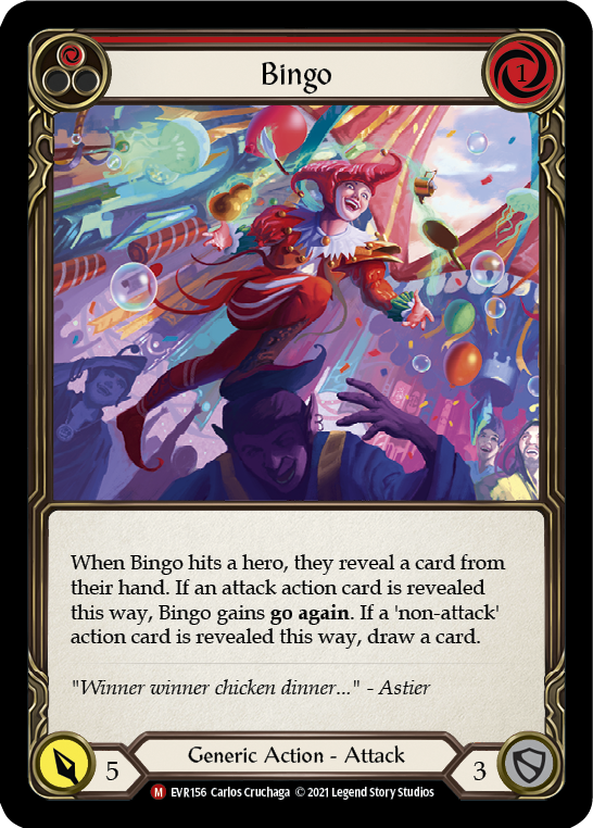 Bingo [EVR156] (Everfest)  1st Edition Rainbow Foil-2