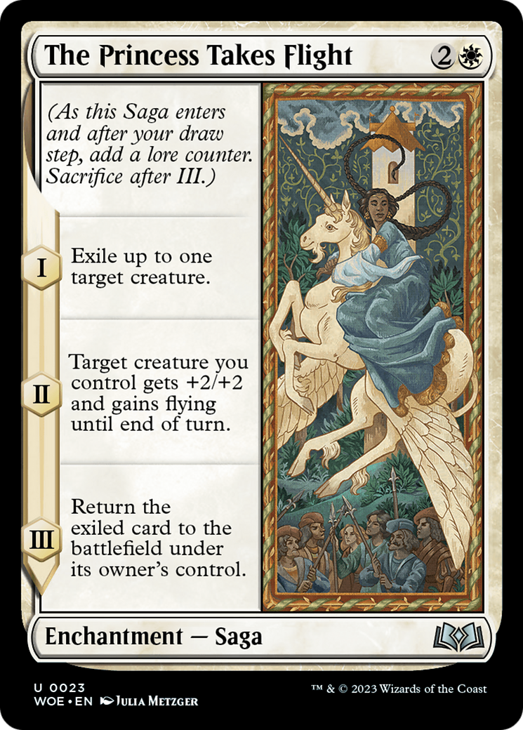 The Princess Takes Flight [Wilds of Eldraine]-1