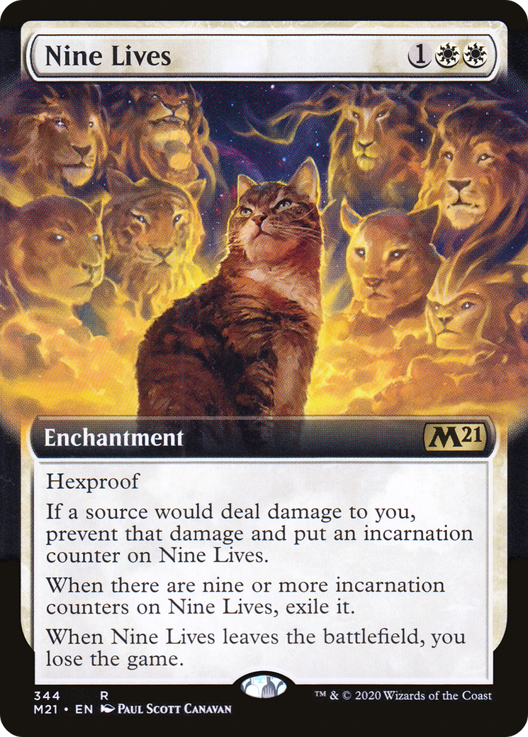 Nine Lives (Extended Art) [Core Set 2021]-1