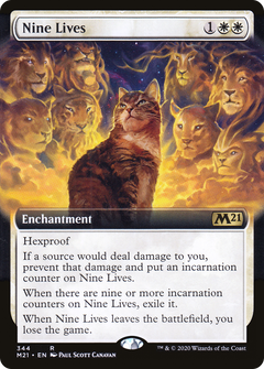 Nine Lives (Extended Art) [Core Set 2021]-1