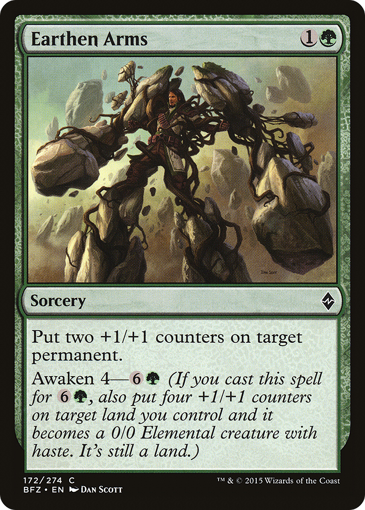 Earthen Arms [Battle for Zendikar]-1