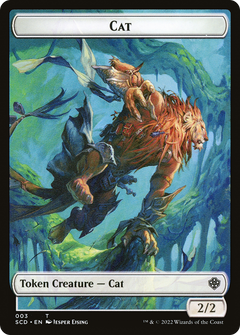 Cat (TSCD-003) - Starter Commander Deck Tokens-1