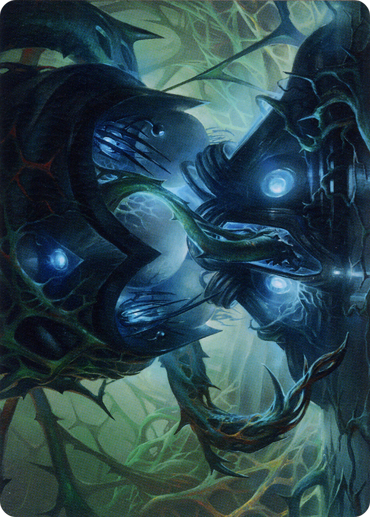 Expand the Sphere // Expand the Sphere (AONE-038) - Phyrexia: All Will Be One Art Series (Borderless) Foil-3