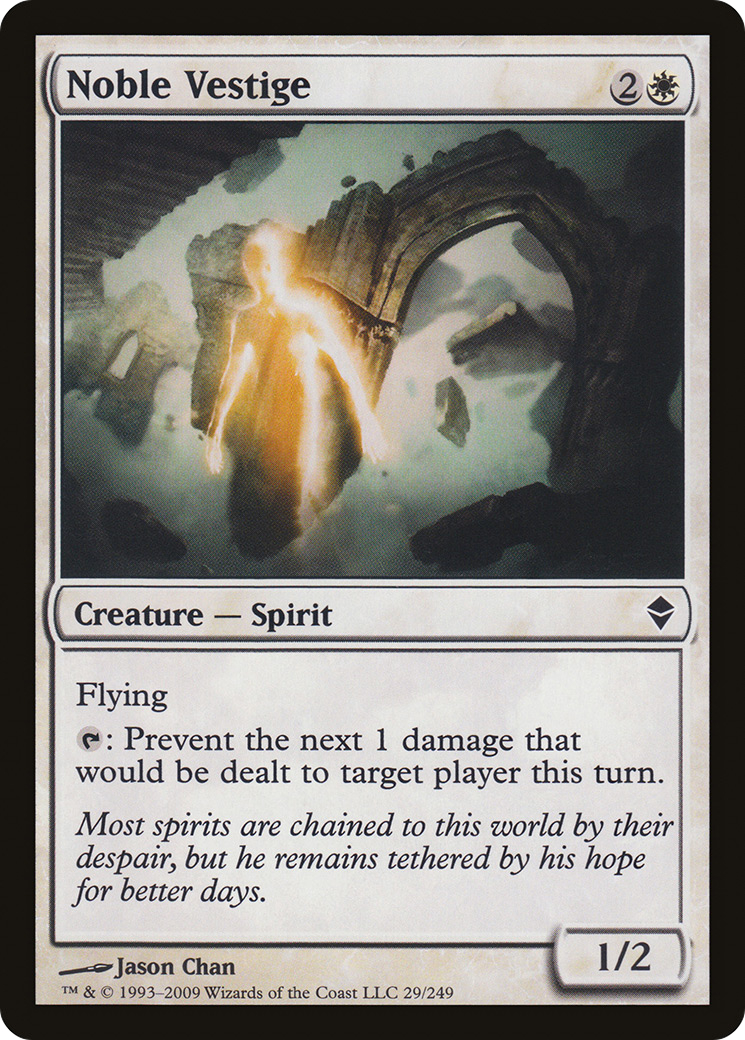 Noble Vestige [Zendikar]-1