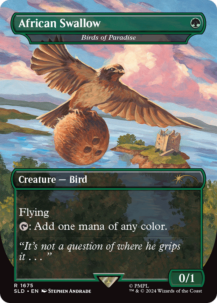 African Swallow - Birds of Paradise [Secret Lair Drop Series]-3