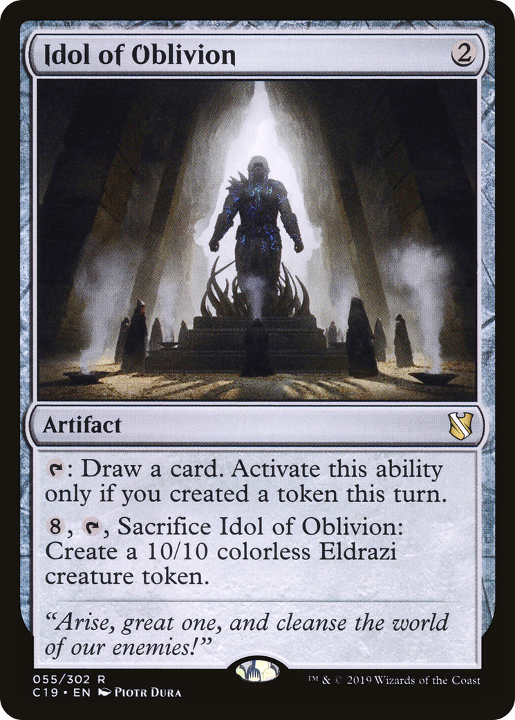 Idol of Oblivion [Commander 2019]-1