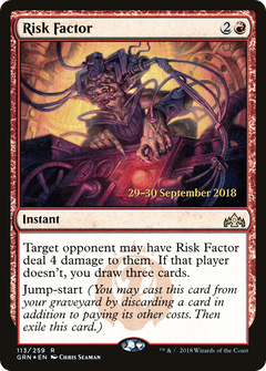 Risk Factor [Guilds of Ravnica Prerelease Promos]-1