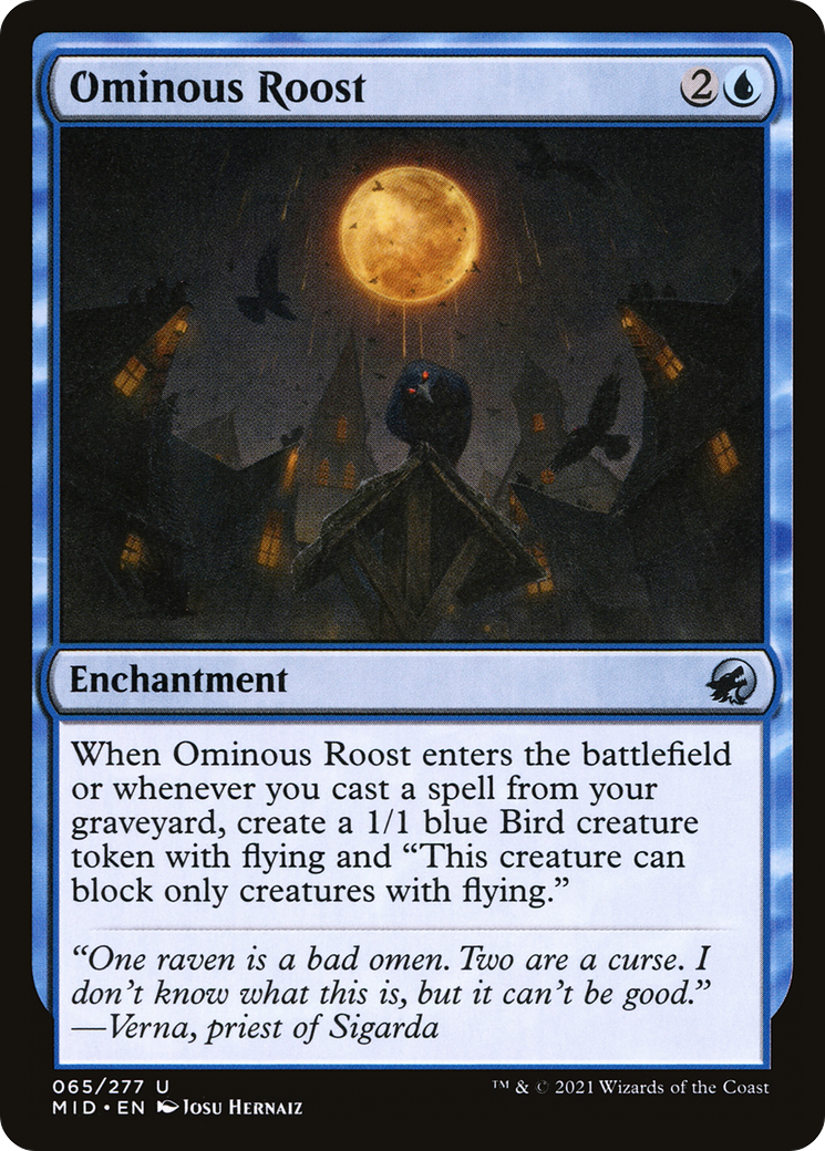 Ominous Roost [Innistrad: Midnight Hunt]-1