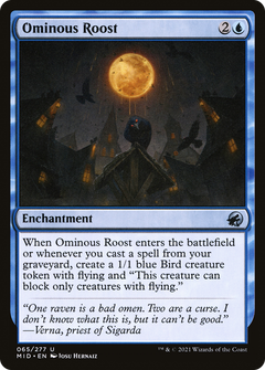 Ominous Roost [Innistrad: Midnight Hunt]-1