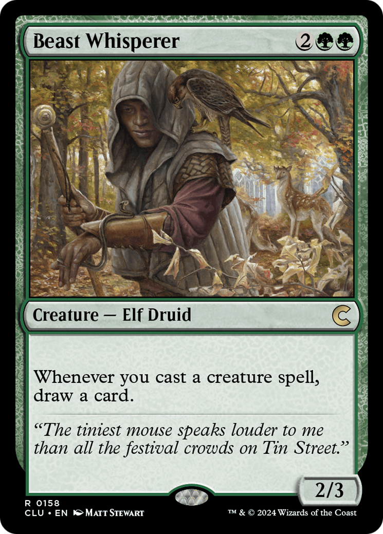 Beast Whisperer [Ravnica: Clue Edition]-1