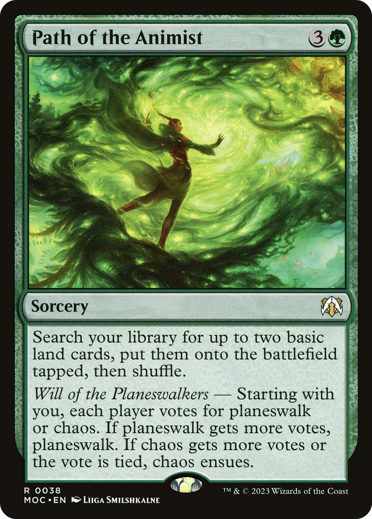 Path of the Animist [March of the Machine Commander]-1