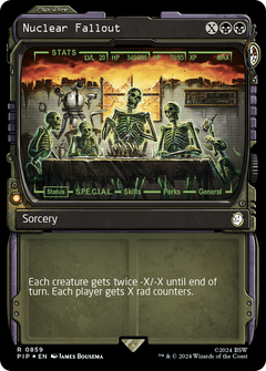 Nuclear Fallout (Showcase) (Surge Foil) [Fallout]-1