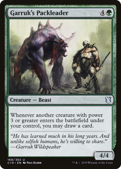 Garruk's Packleader [Commander 2019]-1
