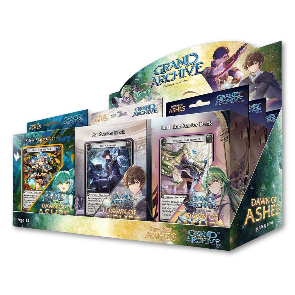 Grand Archive TCG: Dawn of Ashes – Starter Deck Display