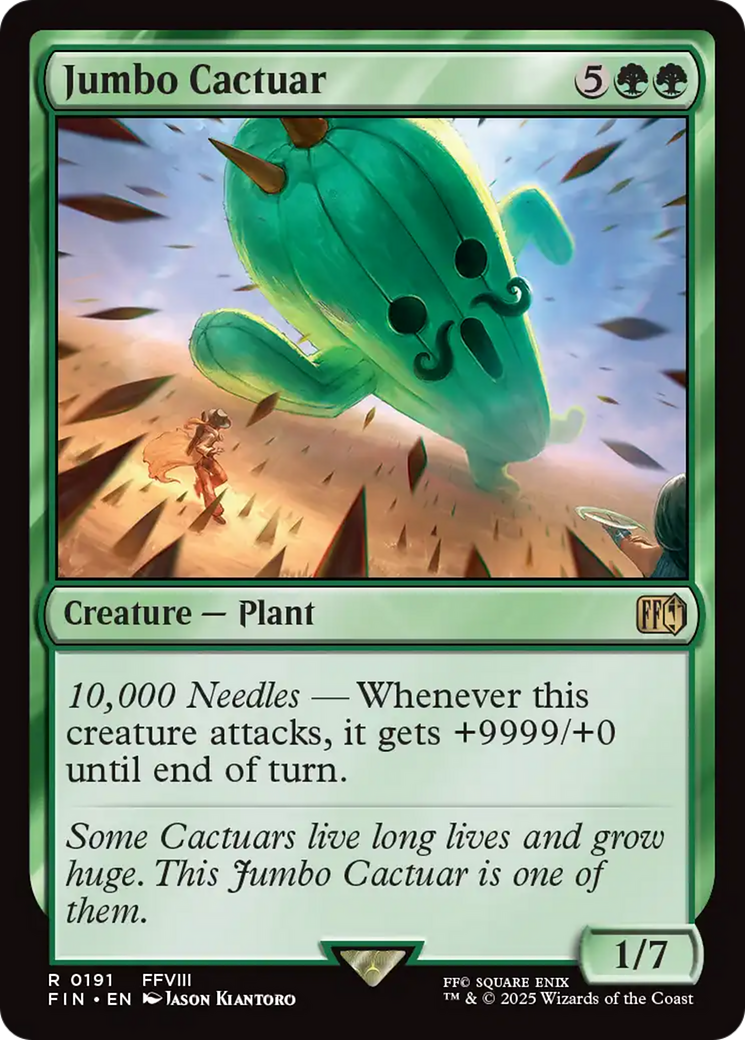 Jumbo Cactuar [FINAL FANTASY]-1