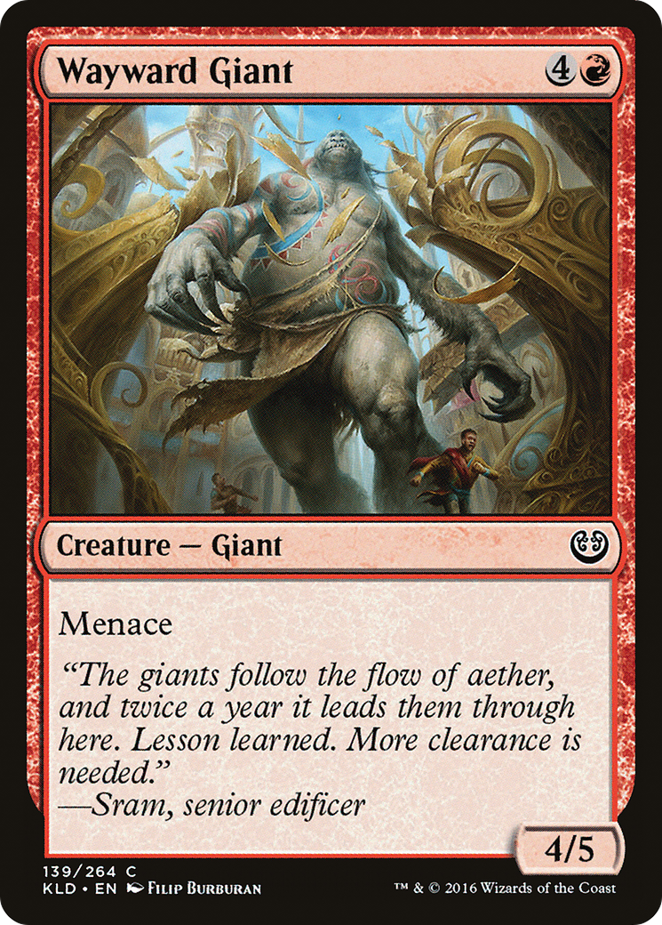 Wayward Giant (KLD-139) - Kaladesh-1
