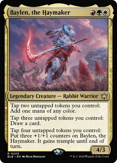 Baylen, the Haymaker (Promo Pack) [Bloomburrow Promos]-1