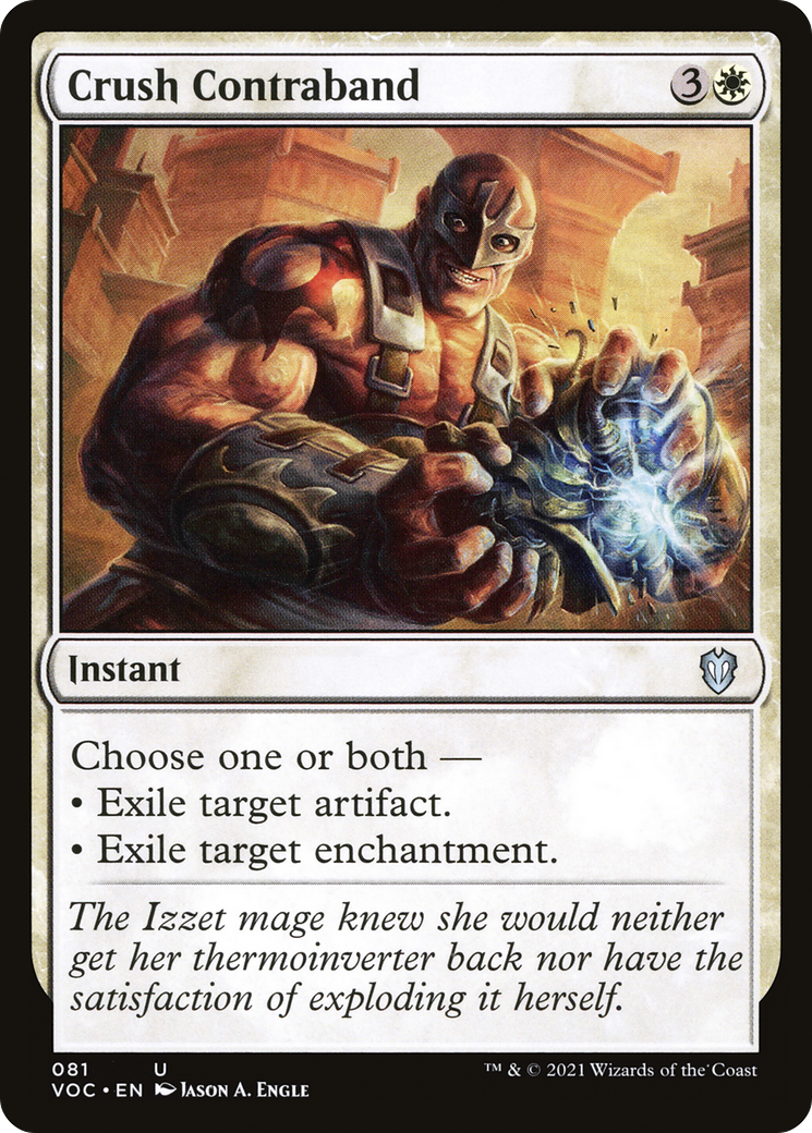 Crush Contraband [Innistrad: Crimson Vow Commander]-1